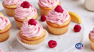 Raspberry Lemon Cupcakes with Tutti Dolci | C&H® Sugar