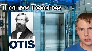 Thomas Teaches the first safe elevator