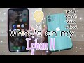 ЧТО В МОЕМ АЙФОНЕ 11??? / what's on my IPHONE 11 / приложения для учёбы / где я монтирую видео?