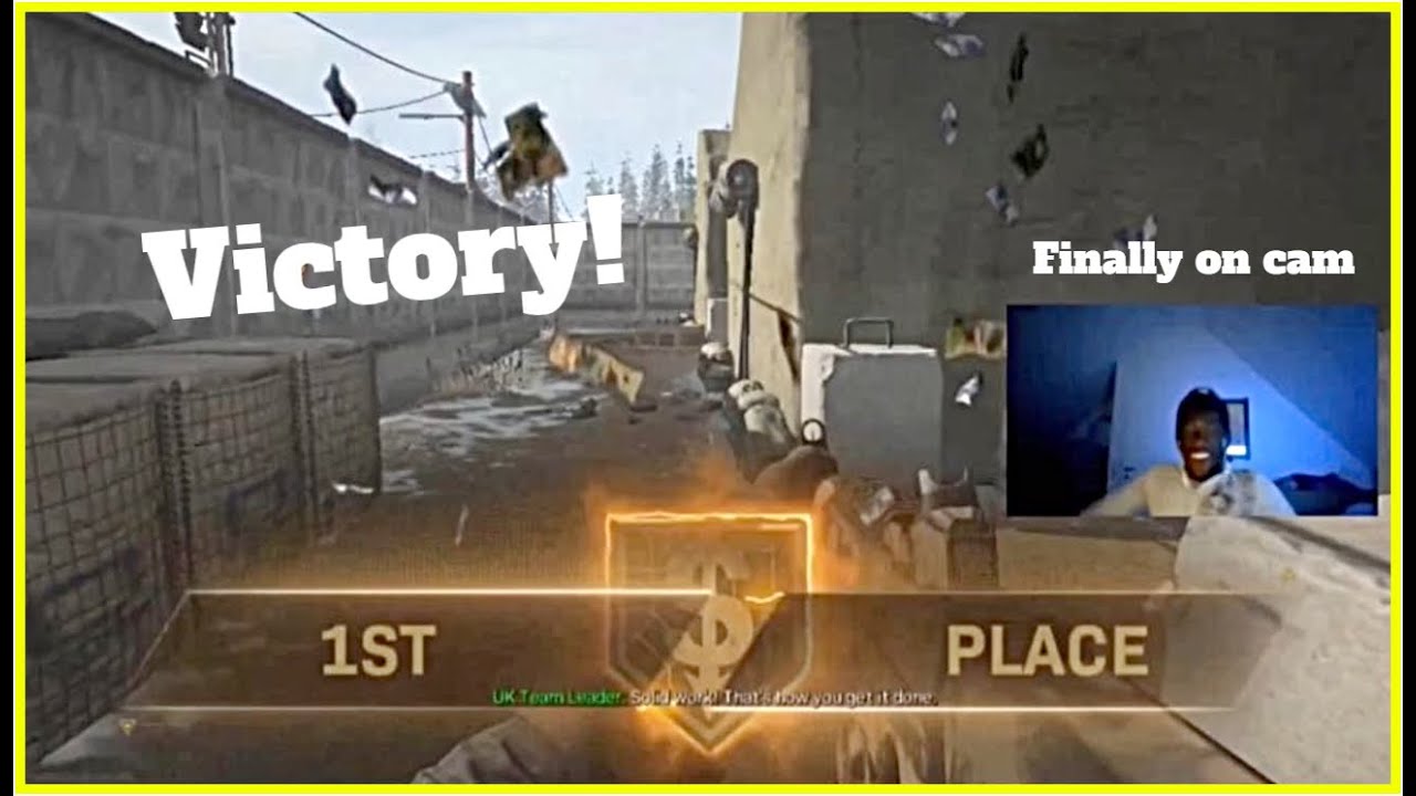 Warzone 1st Place Victory - YouTube