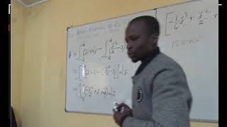 MSM 112 - BASIC APPLICATION  OF  INTEGRATION Profile