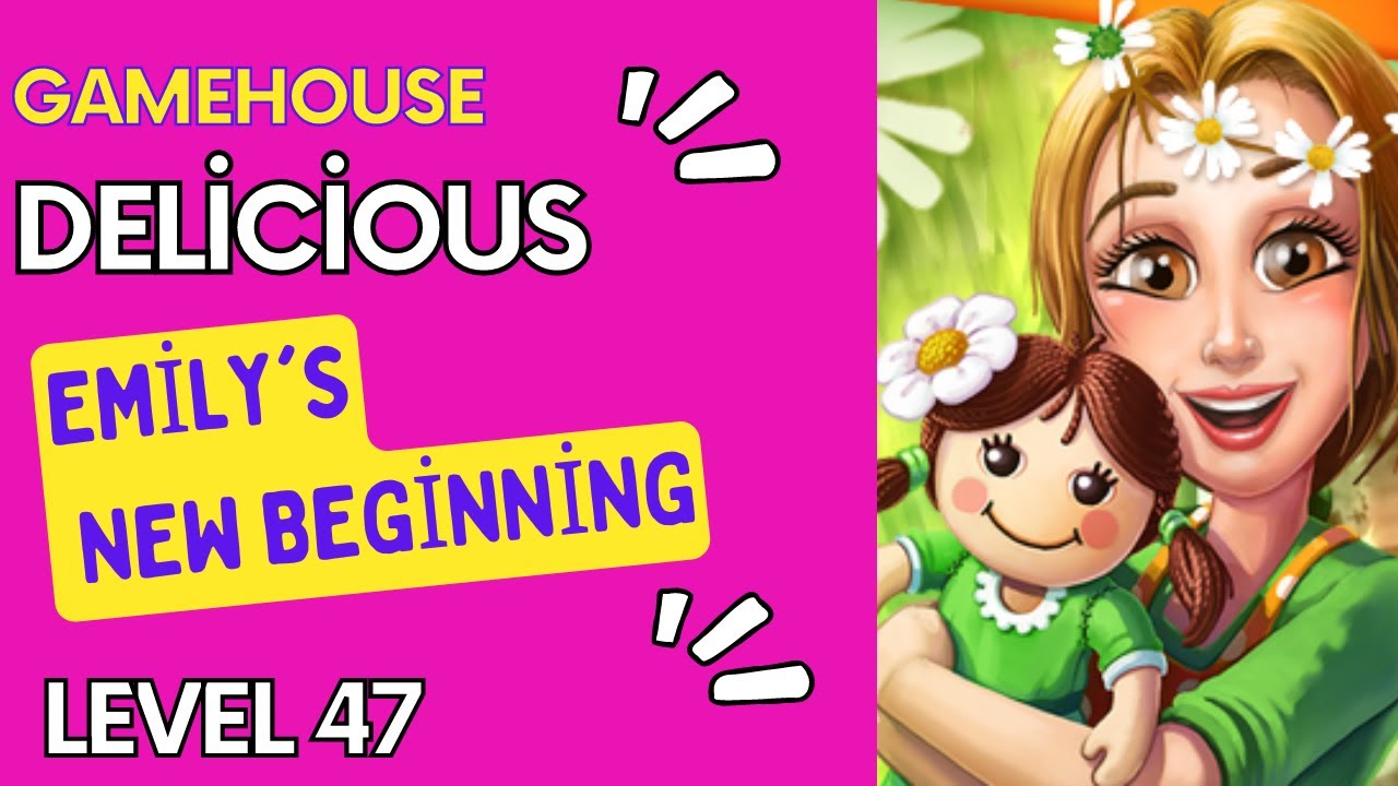 GameHouse Delicious Emily’s New Beginning 2023 Level 47 YouTube