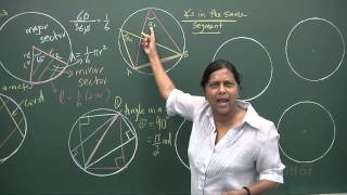 Circle Properties (Elementary Mathematics Secondary 3/4)