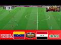 VENEZUELA vs IRAK AMISTOSO INTERNACIONAL 2026 SIMULACIÓN COMPLETA & PREDICCIÓN DEL MARCADOR