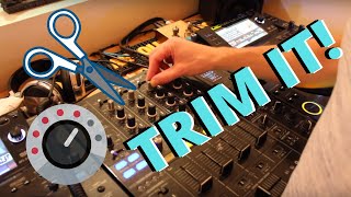 DJ BETTER - HOW TO USE THE TRIM KNOBS ON YOUR MIXER