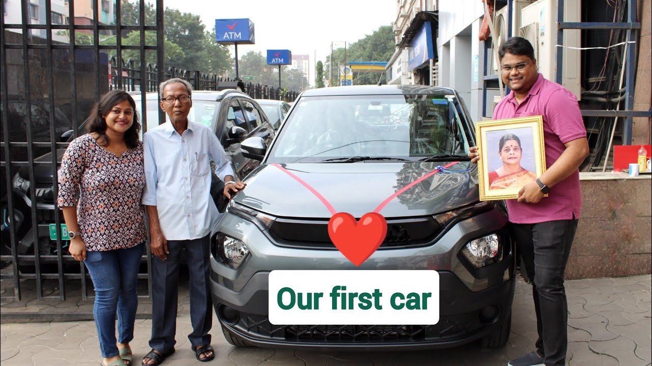 First car vlog New car delivery video TATA Punch new model Best
