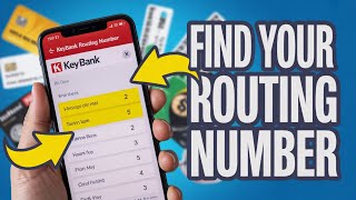 How to Find KeyBank Routing Number Routing