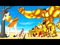 Evolution Of GOLD HULK SPIDERMAN BATMAN JOKER Playing Squid Game 2 Animation 어몽어스 오징어 게임 2 