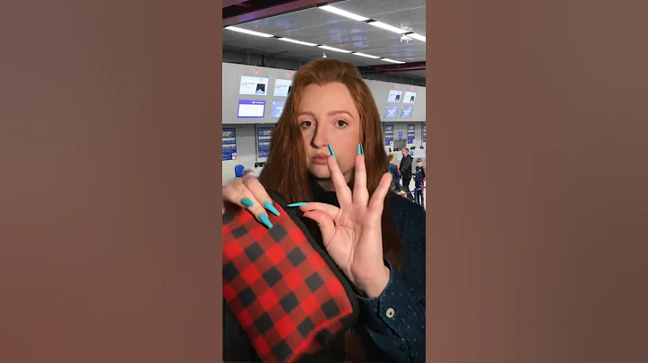 TSA agent checks your bag at airport before you travel on the plane ✈️ #asmr #roleplay