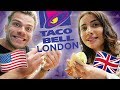 🇺🇸TRYING THE FIRST BRITISH TACO BELL! 🇬🇧