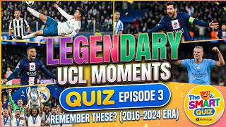 UCL FInal Quiz - Can You Score 35/40! ⚽🔥 EP.3 Era 2016-2024 #football #uclfinal #psg #arsenal