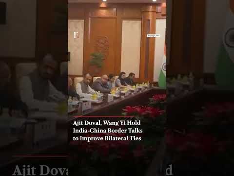 Ajit Doval, Wang Yi Hold India China Border Talks To Improve Bilateral Ties | Firstpost News