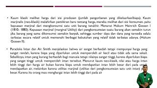 HUBUNGAN ALIRAN KLASIK DAN NEO-KLASIK #umlb #bisnisdigital  #teoriekonomi #febumlb