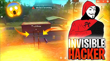 Invisible Hacker In My Game 😱Invisible Hacker In Free Fire || Free Fire Hacker || hacker video