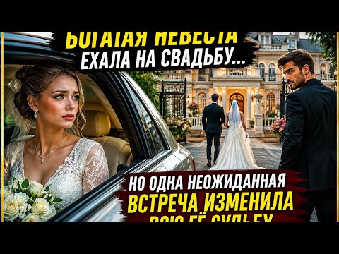 💔 Богатая невеста ехала на свадьбу… Но одна неожиданная встреча изменила всю её судьбу
