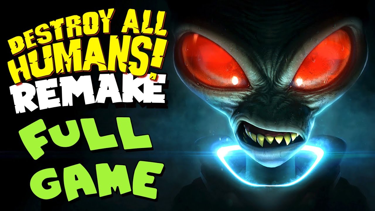 Destroy All Humans! Remake FULL GAME Longplay (PS4, XB1) No Commentary