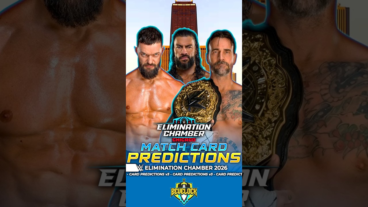 PREVIEW: Elimination Chamber 2026 - Card Predictions [v3] #EliminationChamber #Bevelock #WWE #Shorts