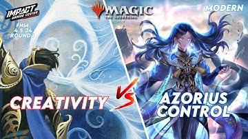 [PAPER] Creativity (Johnny B) VS Azorius Control (Adam K) | Modern FNM at Impact Gaming Center