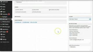 Wordpress SMS Plugin 1.6 Overview