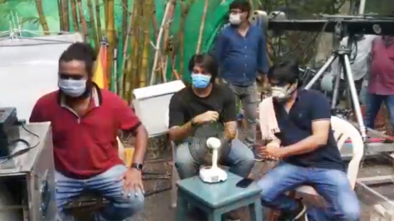 Kalyan Dev's Super Machi Movie Song Shooting | Manastars