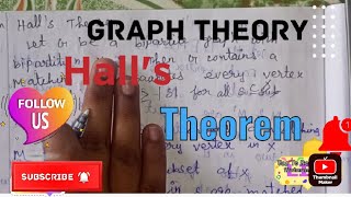 Graph theory, Hall's theorem, important theorem