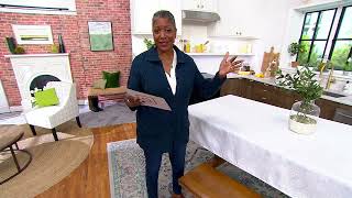 Charles Gallen Easy Care Celtic 60" x 90" Tablecloth on QVC
