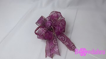 How to make a DIY Double Ribbon Bow with Bowdabra