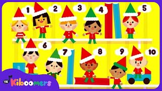 10 Little Elves on theShelf - The Kiboomers Preschool Songs & Nursery Rhymes for Christmas Resimi