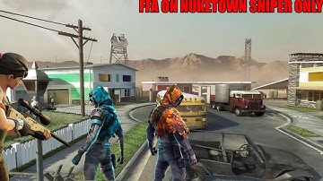 Snipers ONLY 1v1v1 on NukeTown | Fortnite Creative #26 W/ Friends