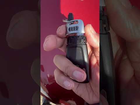 How To Open Audi A4 Car Key