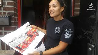 💗FDNY FLEET MONDAY FDNY ENGINE 294 FDNY LADDER 143 \& FDNY FOAM 294 Firehouse Tour Episode 24💗