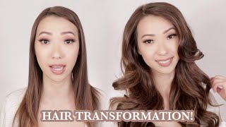 Thin to Thick Hair Transformation