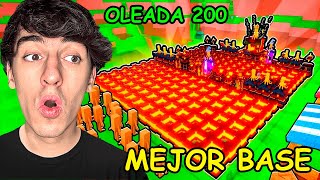 La MEJOR BASE para LLEGAR A 200 OLEADAS en Brainrot Royale