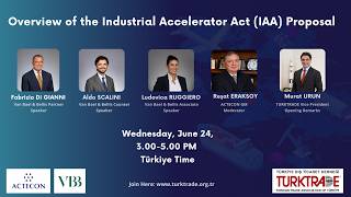 Overview of the Industrial Accelerator Act (IAA) Proposal