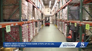 Santa Cruz County food bank steps up as Cal Fresh benefits halt Profile