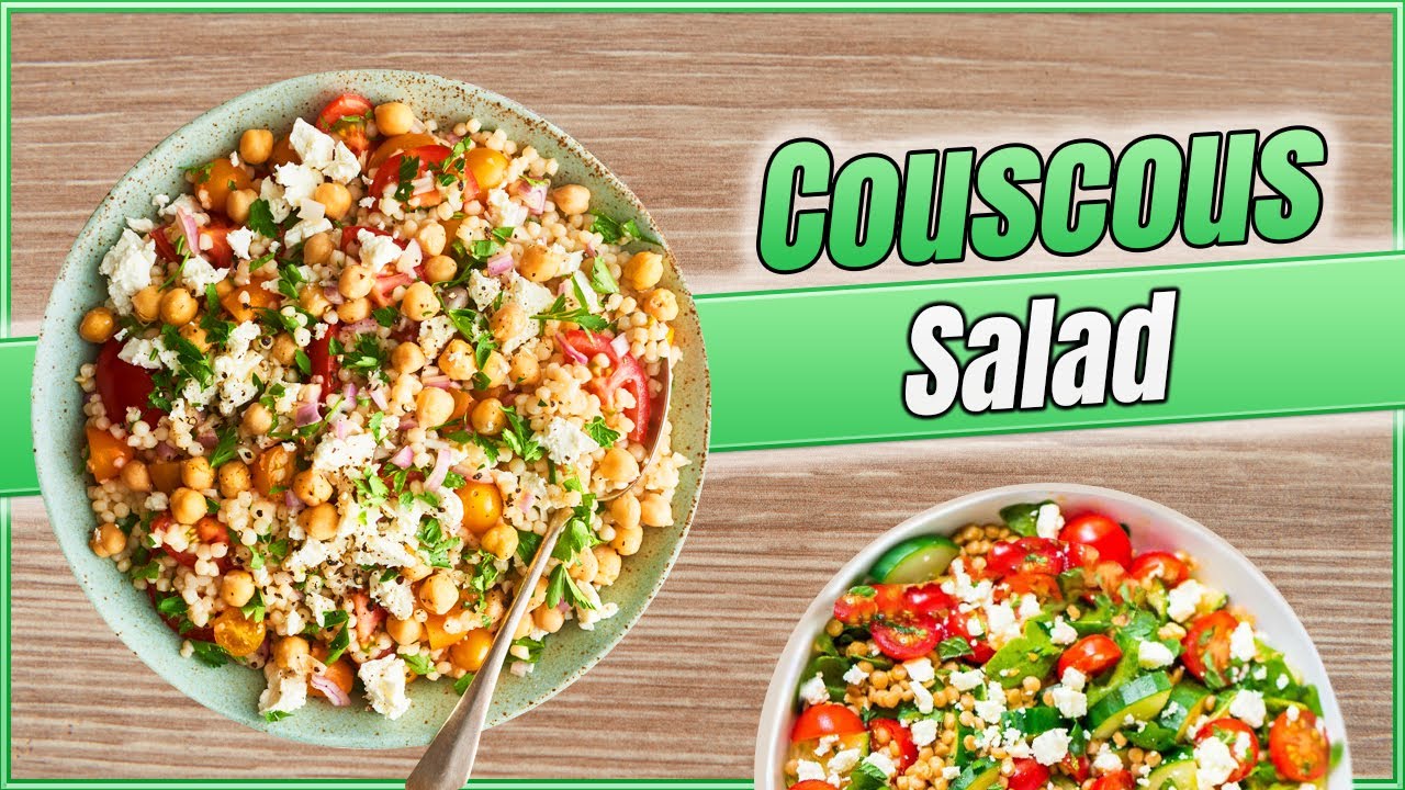 Healthy Couscous salad recipe to lose weight YouTube