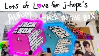 ENG) 제이홉 잭인더박스 앨범 언박싱 j-hope JACK iN THE BOX Album Unboxing