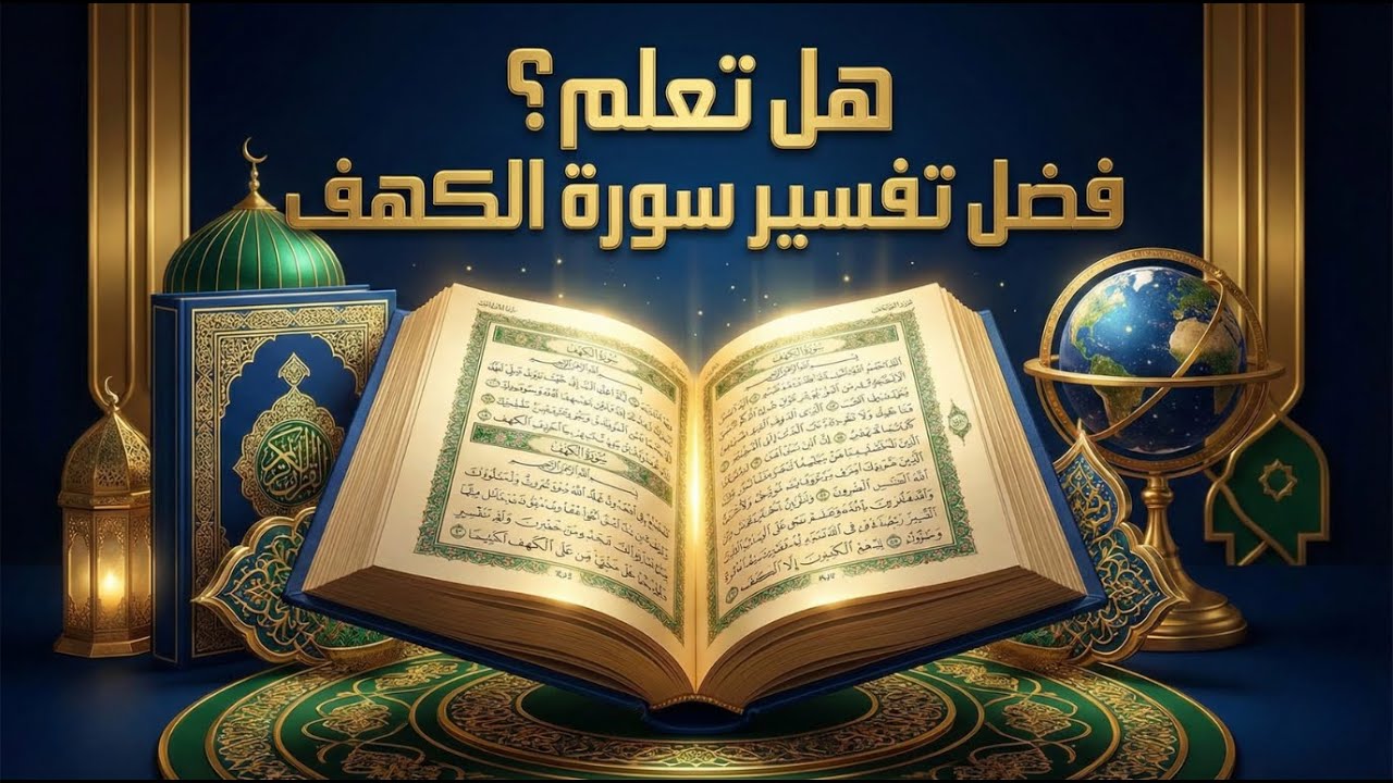 هل تعلم فضل تفسير سورة الكهف؟ فيديو سيغير حياتك