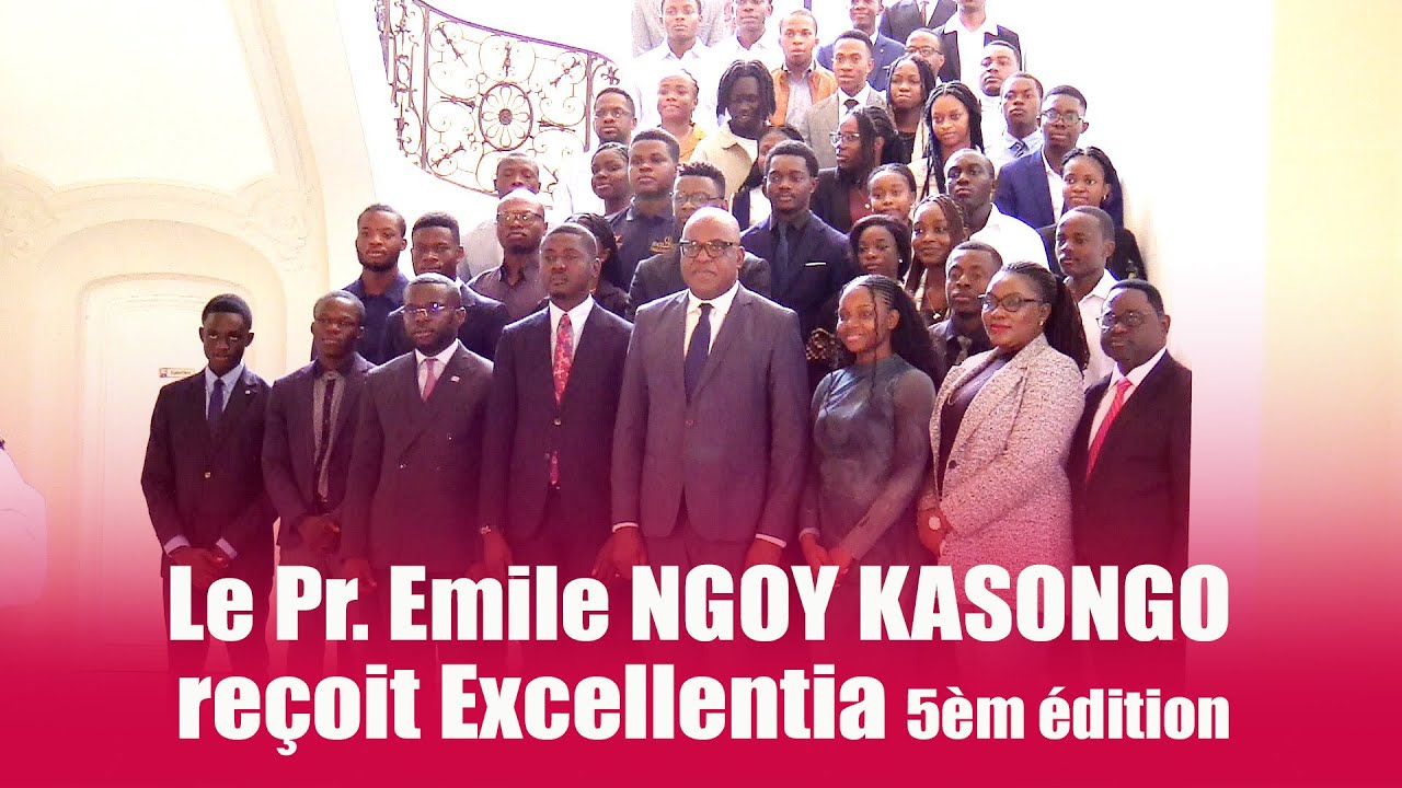 Le Pr. Emile NGOY KASONGO reçoit Excellentia | Frenzi NZINGA | b-oneuropa
