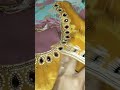 నేను ఫస్ట్ టైం నార్మల్ నీడిల్ తో బ్లౌజ్ కి మగ్గం వర్క్ చేశాను బాగుందా. 🤗#shortvideo #maggamwork .