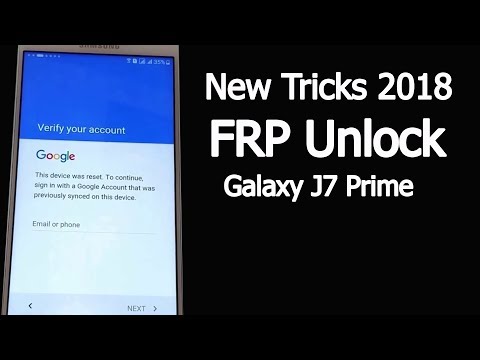 Samsung  Galaxy J7 Prime SM-G610F FRP bayasps file 