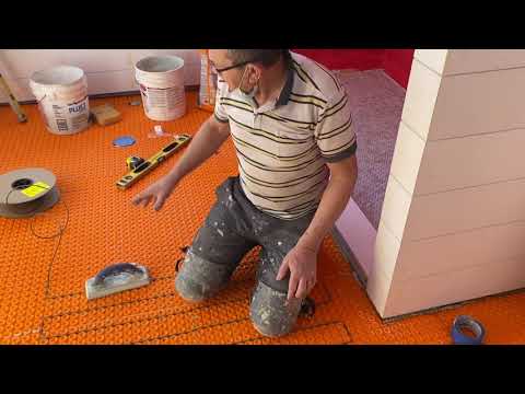 Vídeo: Tapetes De Aquecimento Para Ladrilhos: Instalação De Cabos, Como Colocá-los Corretamente, As Sutilezas Do Assentamento