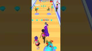bridal race game | bridal rush gameplay | barbie dress up game for girls | #shorts  #android screenshot 3