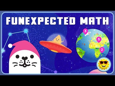 FunExpected Math. Математика для детей. Игры в Космосе, на Земле и Луне #funexpectedmath