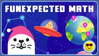 FunExpected Math. Математика для детей. Игры в Космосе, на Земле и Луне #funexpectedmath