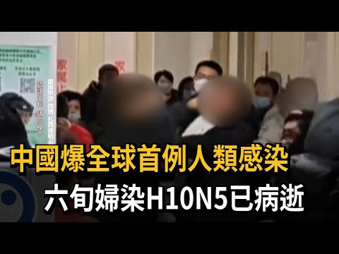 中國爆全球首例人類感染 六旬婦染H10N5已病逝－民視新聞
