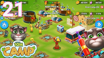 Angela Did A Scam With Me Tom camp | Talking Tom Camp - Gameplay Part 21  (iOS, Android)