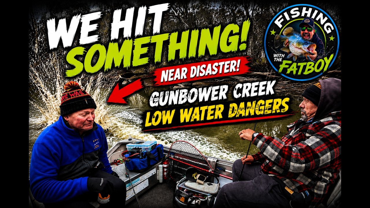 We Hit Something… HARD! | Gunbower Creek Close Call