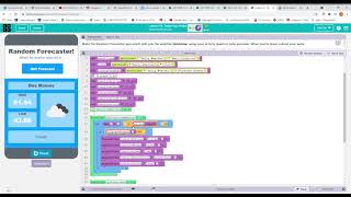 Code org   CSP Unit 5   Lists, Loops, and Traversals '20 '21  Traversals Make #3   Google Chrome 202