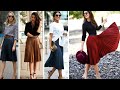 ! ALERTA TENDENCIA    COMBINACIÓNES DE FALDAS PLISADA 2020 MODA MUJER /YAJAIRA SANTIAGO